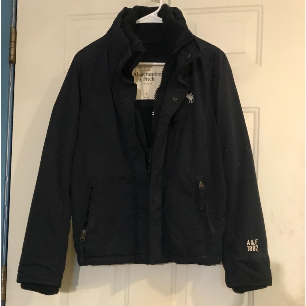 Abercrombie and Fitch Men’s Black Jacket Size Small